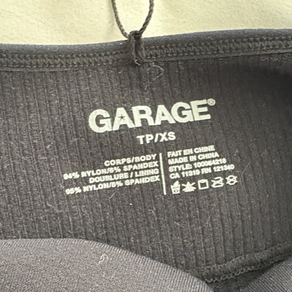 Garage Black Kids Bodysuit - Picture 4 of 5